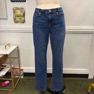J Jill Stretch Straight Leg Weekender Comfy Timeless Elevated Basic Casual Jeans